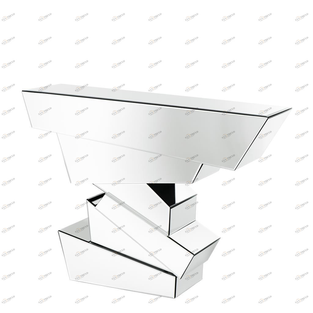 Консоль зеркальная с фигурной ножкой Elbaz от Eichholtz EICHHOLTZ EICHHOLTZ 061013 Зеркальный 