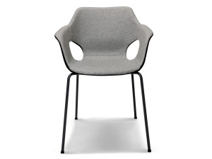 Пластиковый штабелируемый стул с подлокотниками