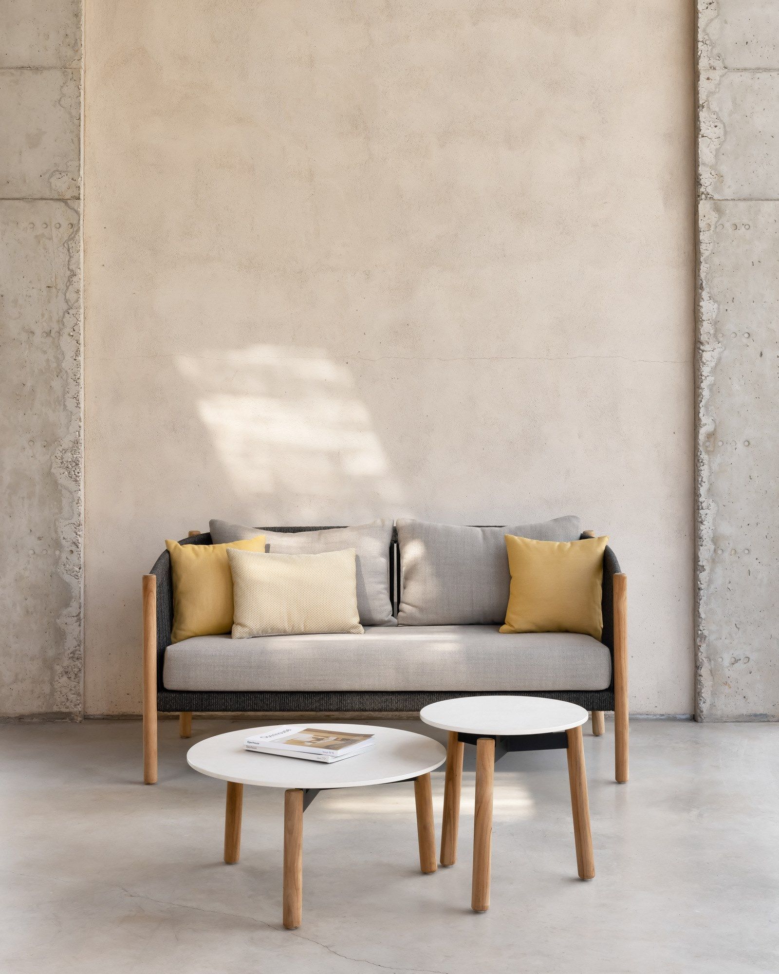 2-местный веревочный садовый диван Vincent sheppard медленный ARCH-00083086 - Вид №5