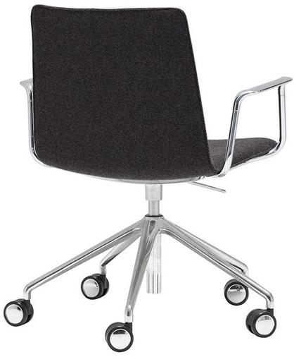 Andreu World 5-спицевый стул с подлокотниками на колесиках Flex corporate So1660 - Вид №5