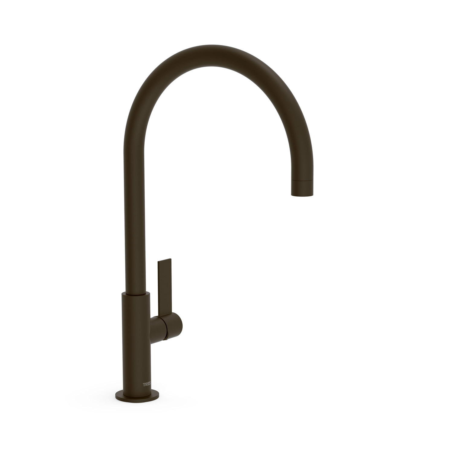 ПРОЕКТ-Смеситель для умывальника TRES XXL с одной ручкой и боковым рычагом-21190601KMB TRES Project