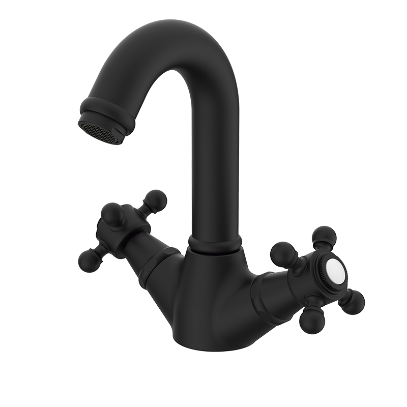 211120 PREMIUM Черный 1866 моноблочный Умывальник Черный GRB MIXERS 