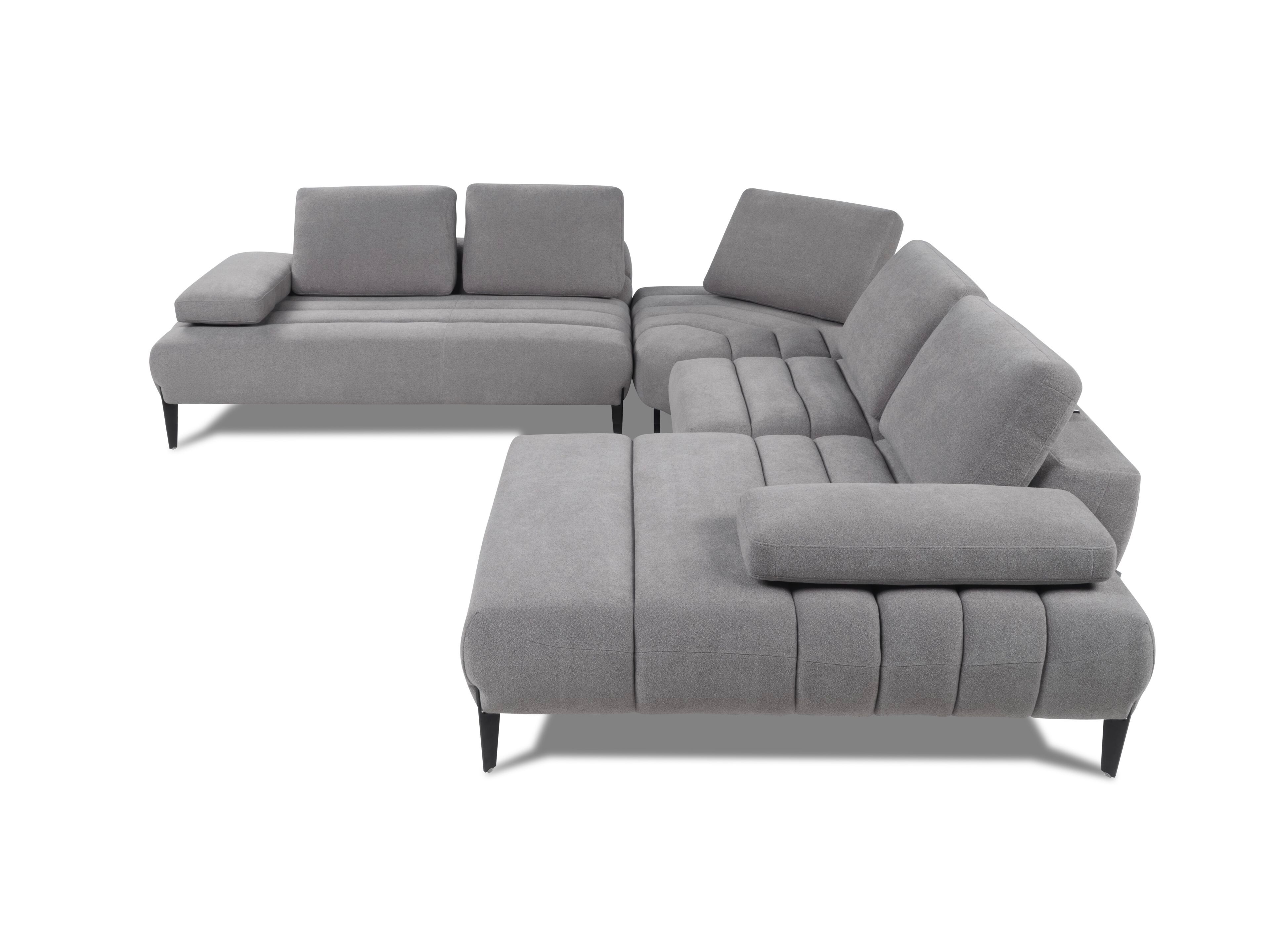 Модульный тканевый угловой диван с подголовником Calia Italia премиум ARCH-00114556 - Вид №1