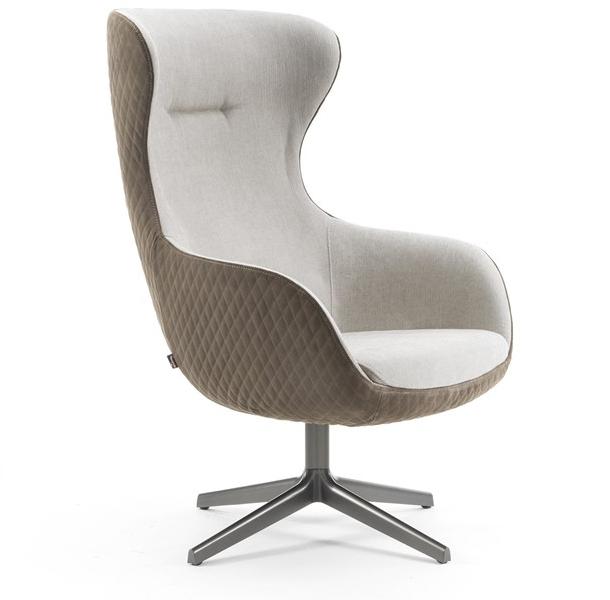 Flexstyle Вращающееся кресло с подлокотниками из ткани sun-id-1441339 - Вид №6