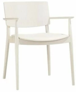 Andreu World Деревянный стул со встроенной подушкой Happy So0378