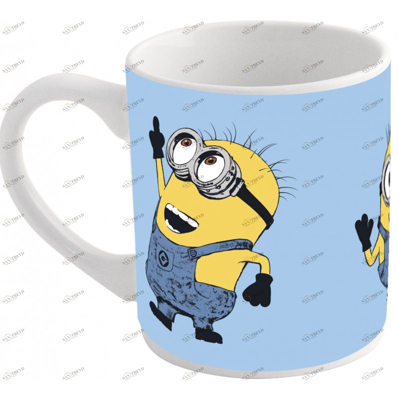 Кружка керамическая "Миньоны", 220 мл STOR МИНЬОНЫ 335691 Голубой Santreyd 