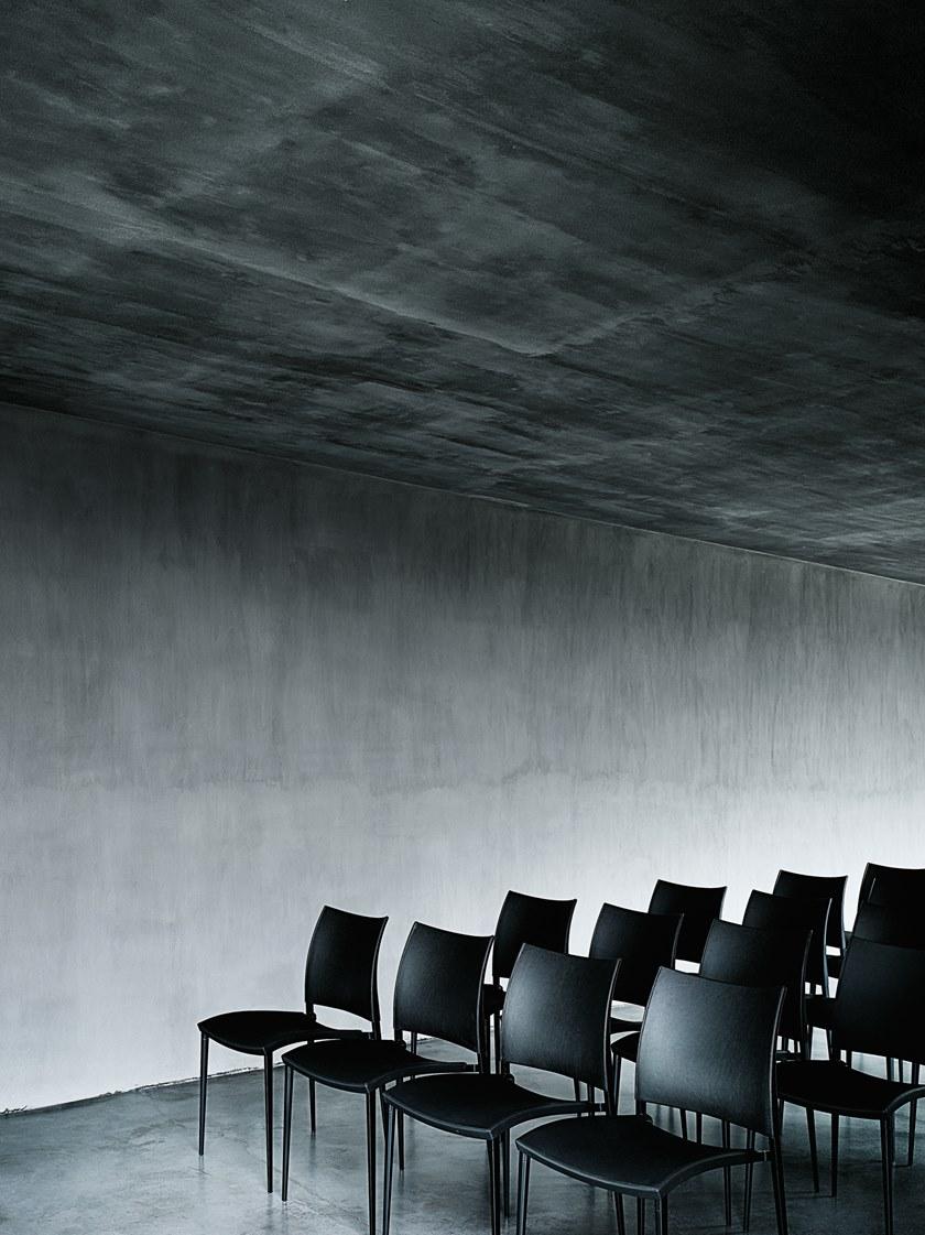 Desalto Штабелируемое кожаное кресло с обивкой Sand sun-id-1468058 - Вид №3