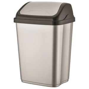 91758497 Бак для мусора Vittorio Dustbin HobbyLife 35 л с крышкой маятник пластик STLM-1073484