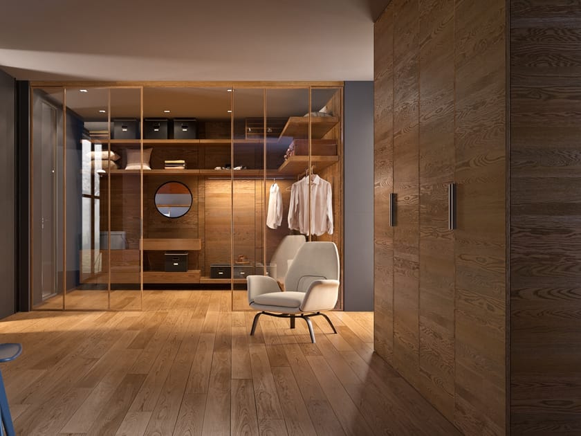 Дубовая дверь для шкафов и шкафов GIDEA Miria ARCH-00142026