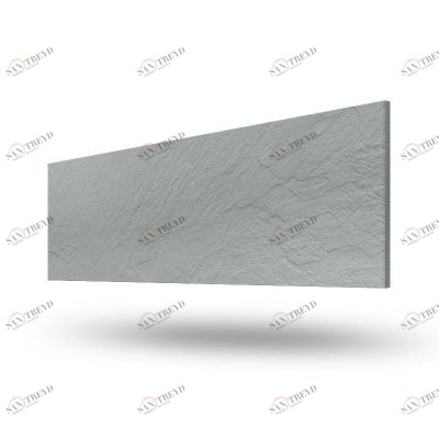 КЕРАМОГРАНИТ 1200Х295Х11 РЕЛЬЕФ ТЕМНО-СЕРЫЙ UF003MR RELIEF 1200x295x11 Уральский гранит UF003MRRELIEF1200X295X11