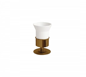 Gentry Home Настенный керамический подстаканник Kent Бронза GH102532