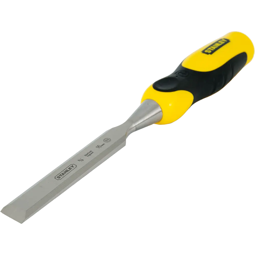 Стамеска Stanley Dynagrip 16 мм с двухкомпонентной ручкой 14386344 STLM-2091555 