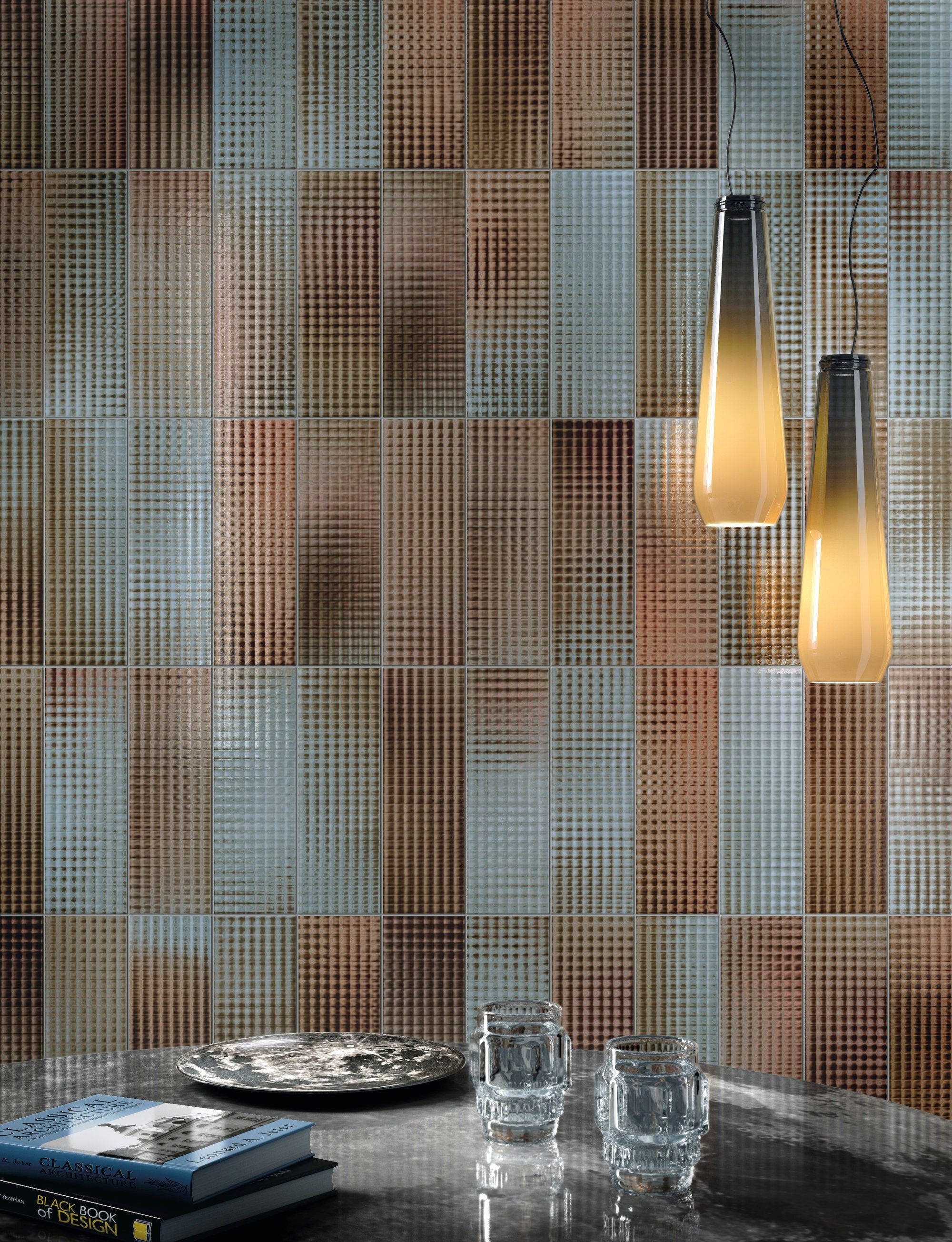 Внутренняя отделка керамогранита с металлическим эффектом IRIS Ceramica Diesel Living ARCH-00124878 - Вид №14