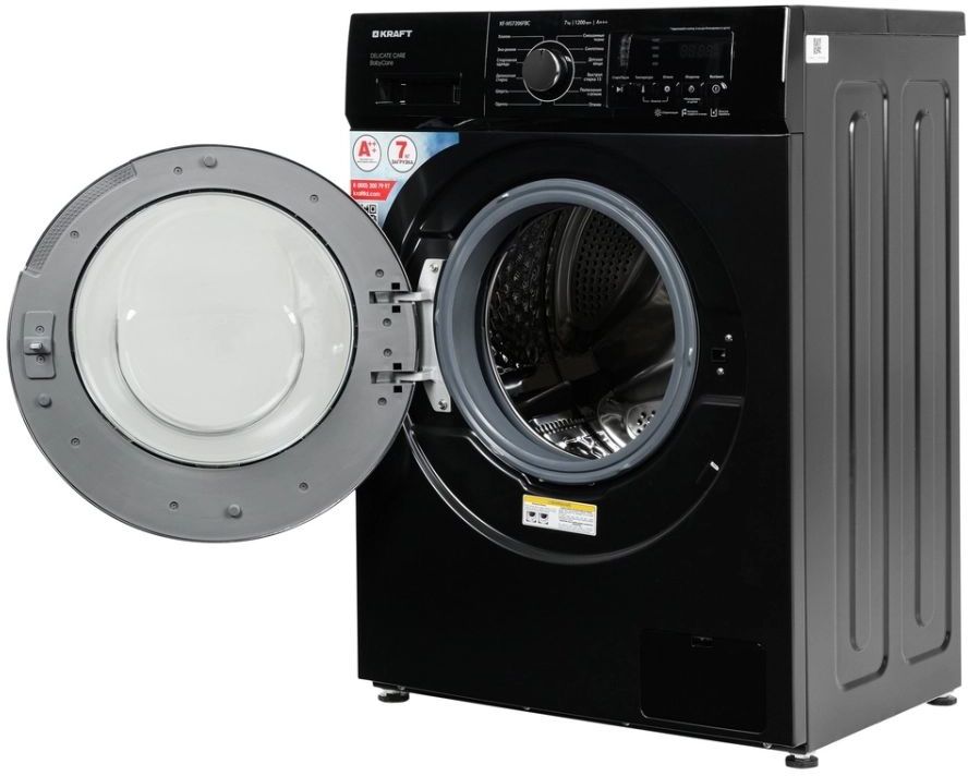 9071993 Стиральная машина KRAFT KF-MS7206FBC черный STDN-0037193 - Вид №3