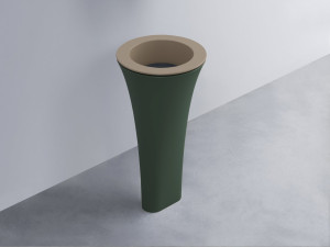 AMLA45-AN+AMPILT-BA+AMCOLT-MU Раковина Amedeo Tondo отдельностоящая cielo Enjoy + Amedeo