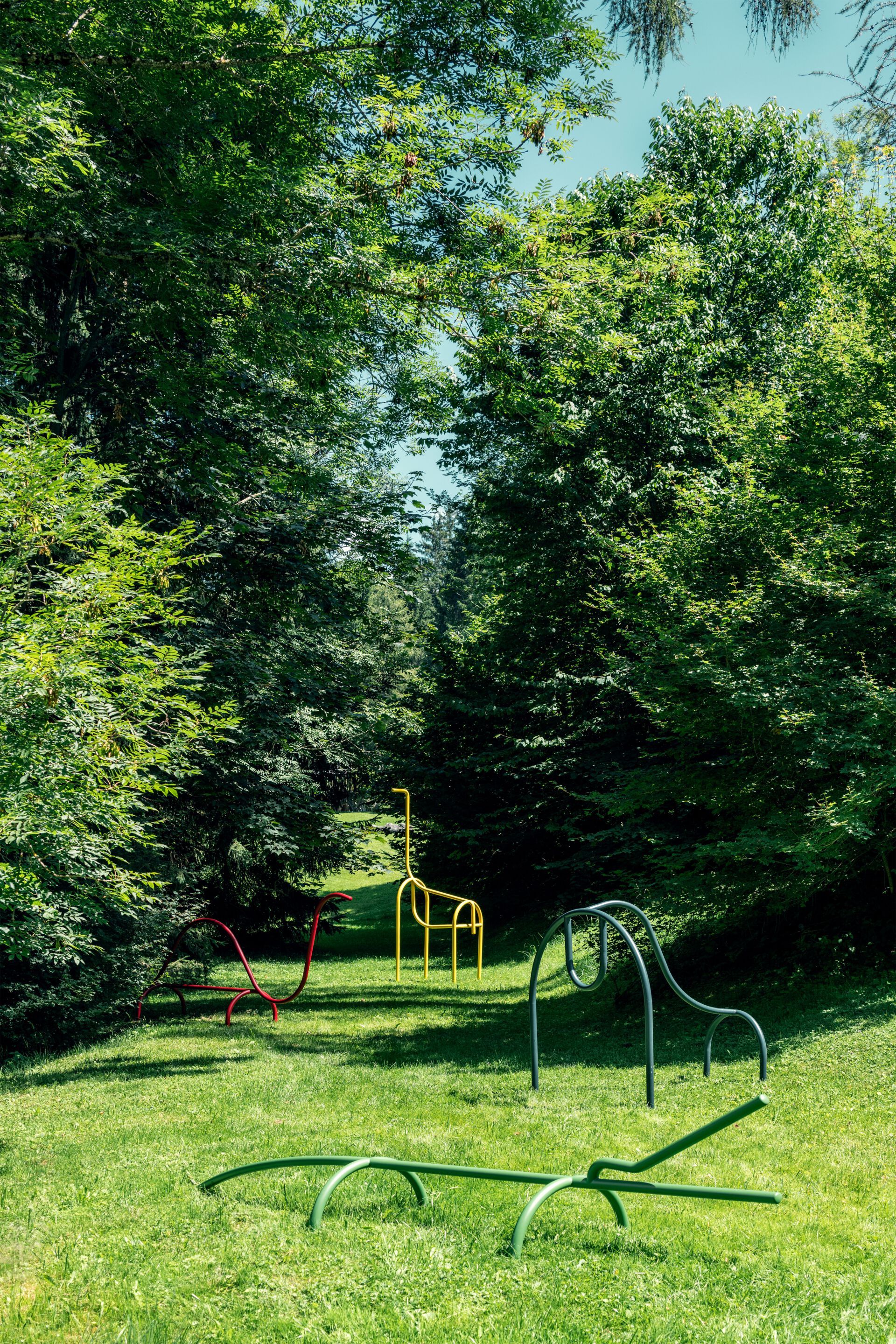 Стальная игра / скульптура с порошковым покрытием Magis Animal Factory ARCH-00070995 - Вид №2