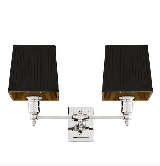 Бра Lexington Double от Eichholtz Черный/хром 108936 EICHHOLTZ ПОД СТАРИНУ 059730 Хром;черный  - Вид №2
