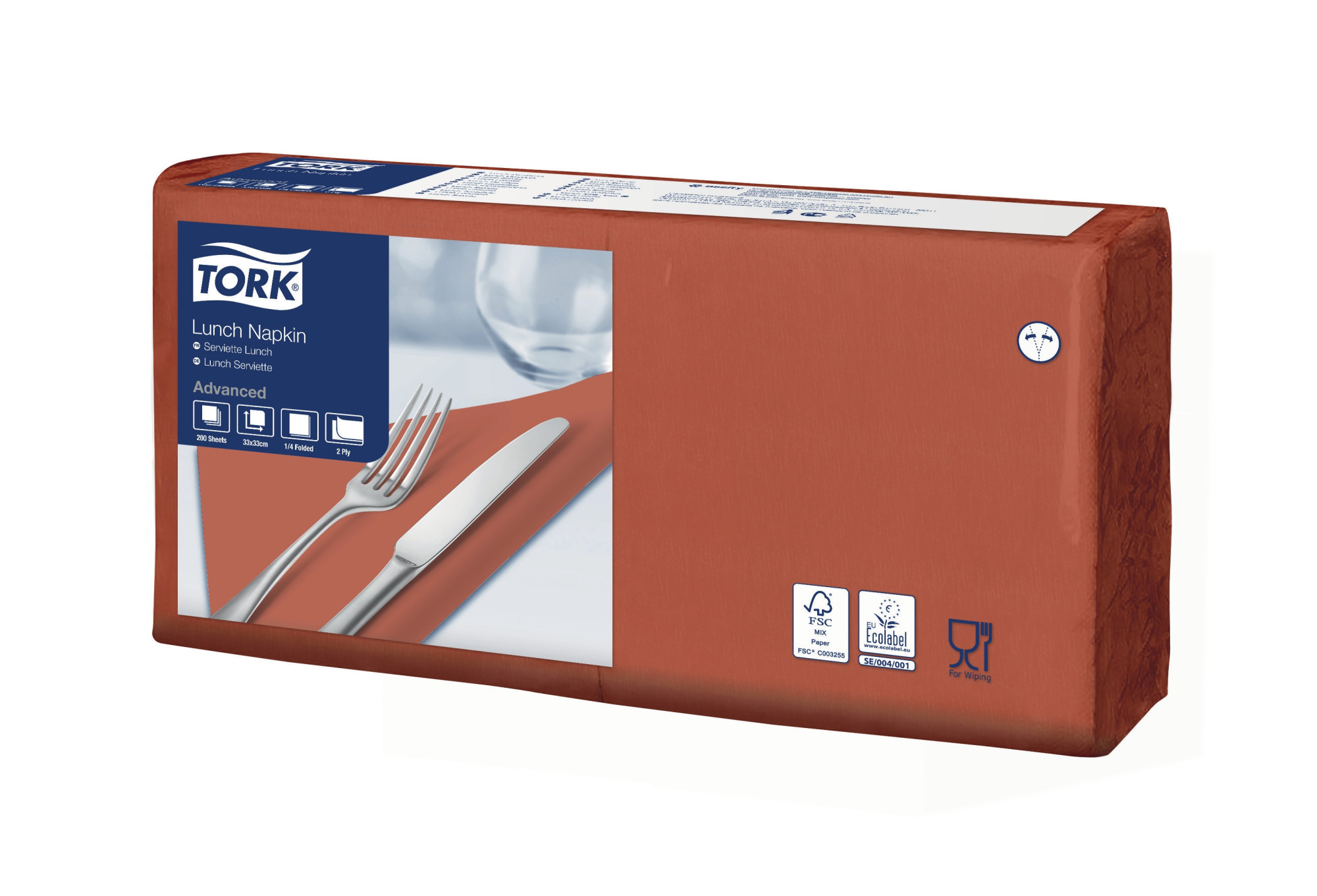 47721639 Обеденная салфетка из терракоты Tork 