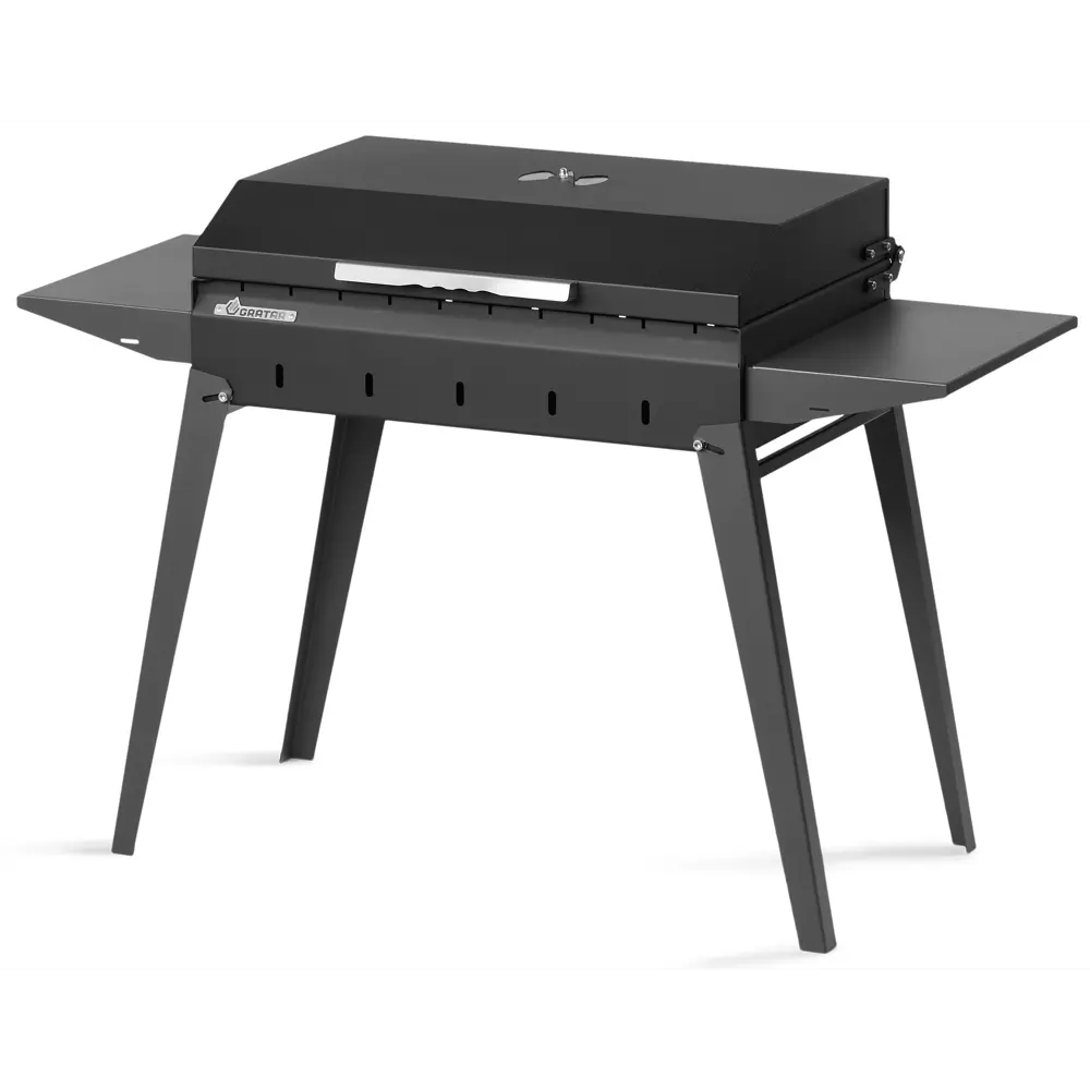 GRATAR Мангал классический с крышкой и боковыми полками 89358379 STLM-1574808 - Вид №2