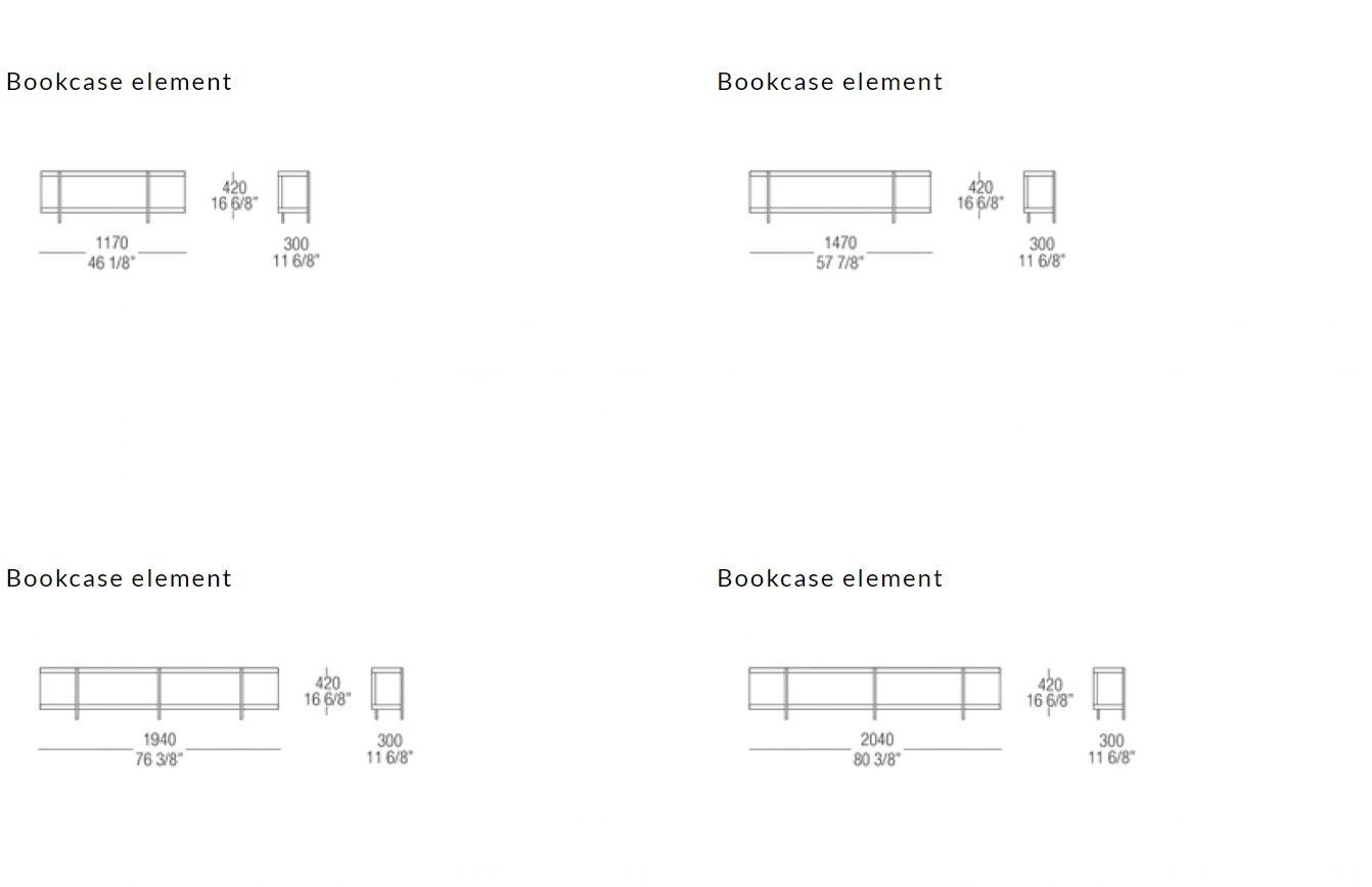 MisuraEmme Диван из ткани с полкой для журналов Misuraemme sun-id-1374520 - Вид №24