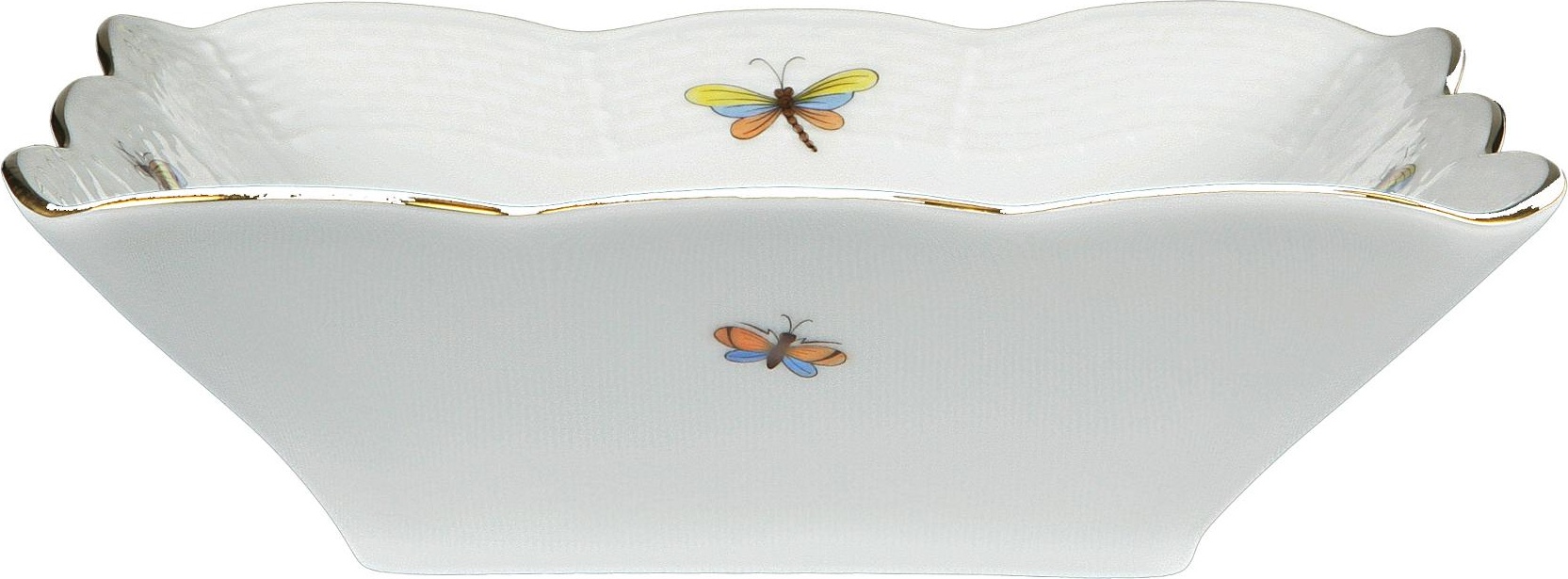 69890 Herend Салатник квадратный 21,5см "Ротшильд" Фарфор, Керамика 