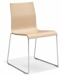 Casala Стул для конференций, штабелируемый на салазках, бук Noa i 784/00