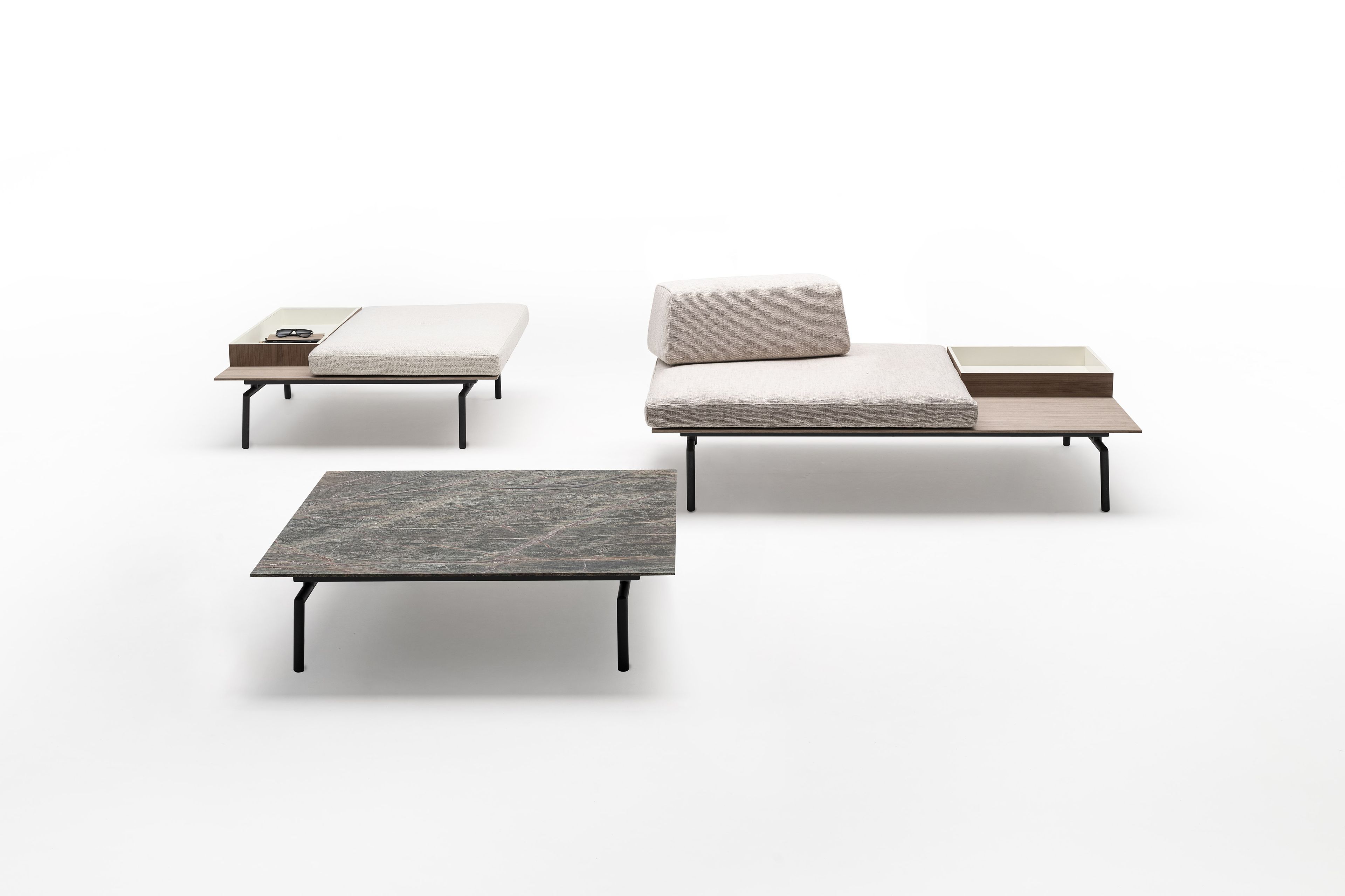 Квадратный низкий журнальный столик Living Divani Сумо ARCH-00046886 - Вид №3