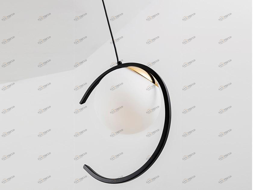 Rossini Illuminazione Светодиодная подвесная лампа из сатинированного стекла  Tsu001nol 