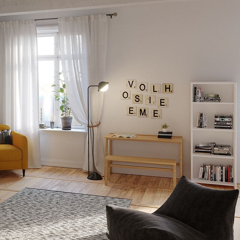 Секционный книжный шкаф из МДФ Mathy by Bols BASILE ARCH-00074857 - Вид №3