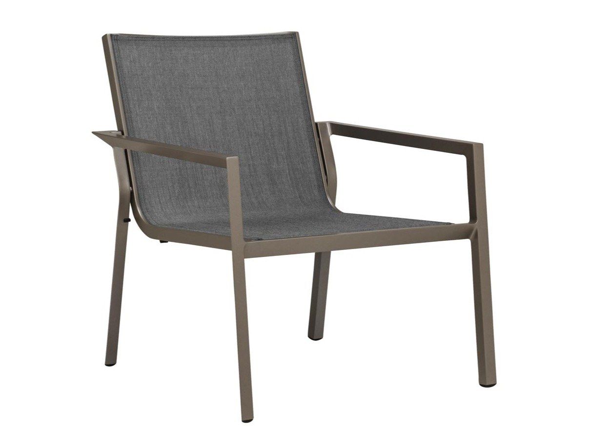 Алюминиевый штабелируемый садовый стул JANUS et Cie TRIG ARCH-00118837 - Вид №1