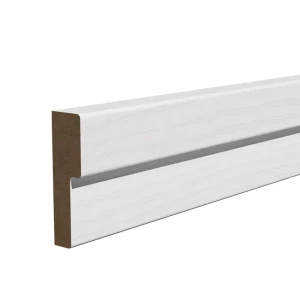 Дверная коробка 2070х70x29 мм ПВХ ламинация цвет пломбир