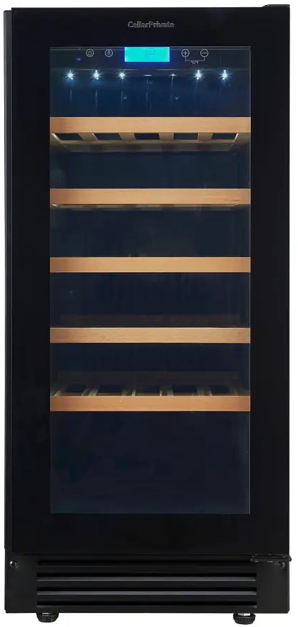 91211138 Винный шкаф Cellar Private CP032-1TBH 38x82x57.50 см 31 бутылка сталь цвет черный STLM-0519221