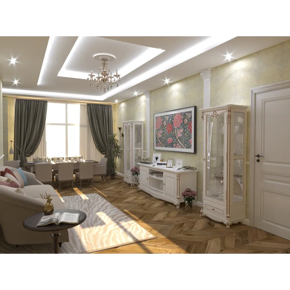 Ствол к пилястре полиуретан Decomaster DK-82210 белый 200 мм STLM-2102787 - Вид №3