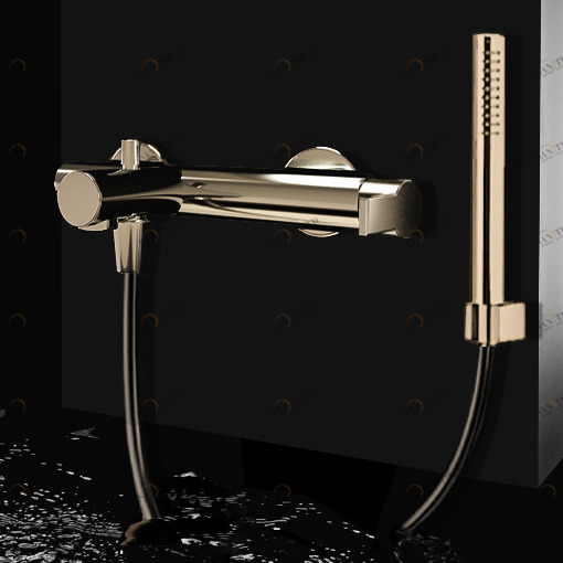 Смеситель настенный для ванны 7CIKOV08 Geda Nextage Iko с душевой лейкой