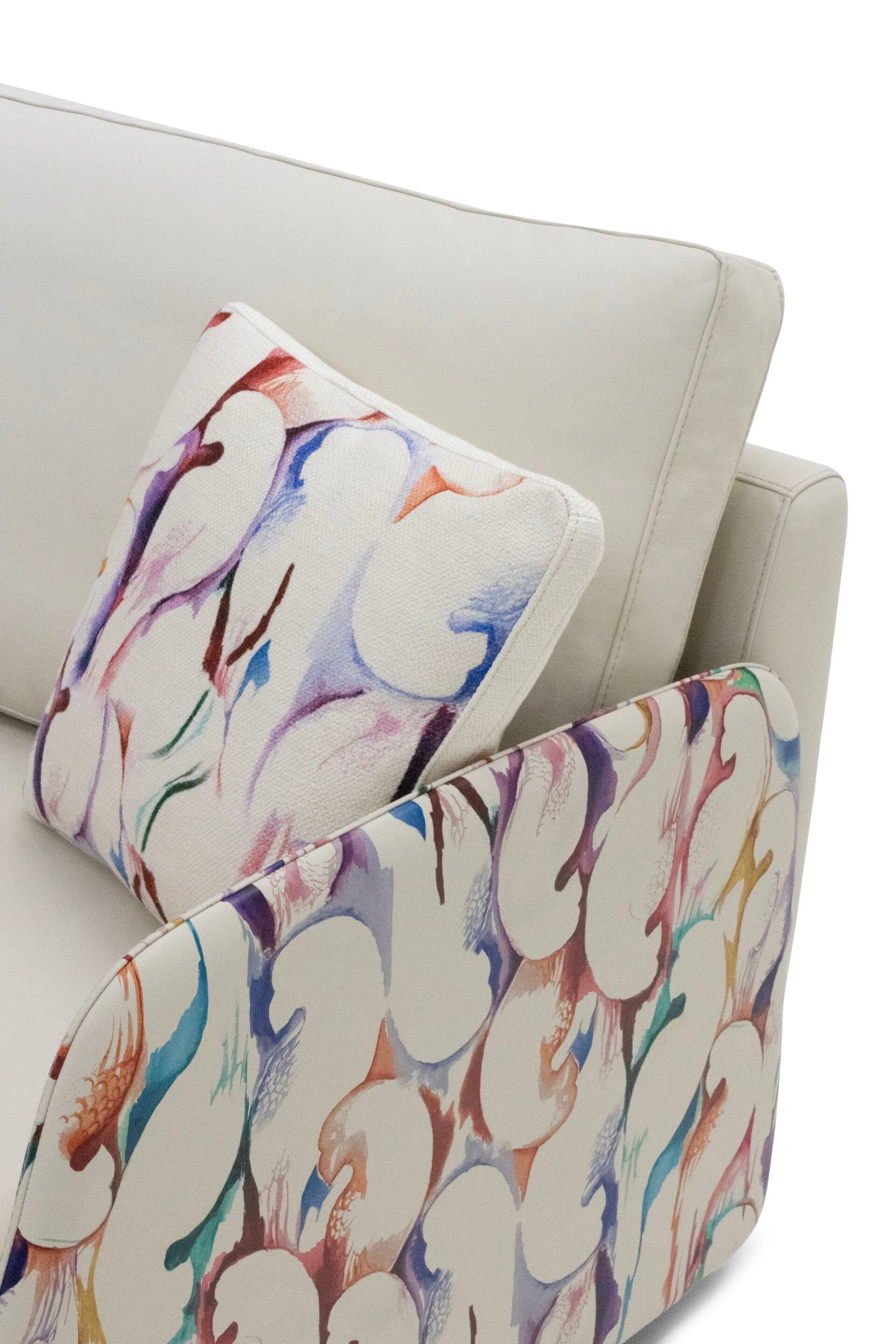 3-местный кожаный диван Formitalia Parrots ARCH-00060052 - Вид №3