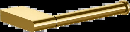 Держатель рулона бумаги 66455 246 Gessi Origini ЗОЛОТОЙ PVD