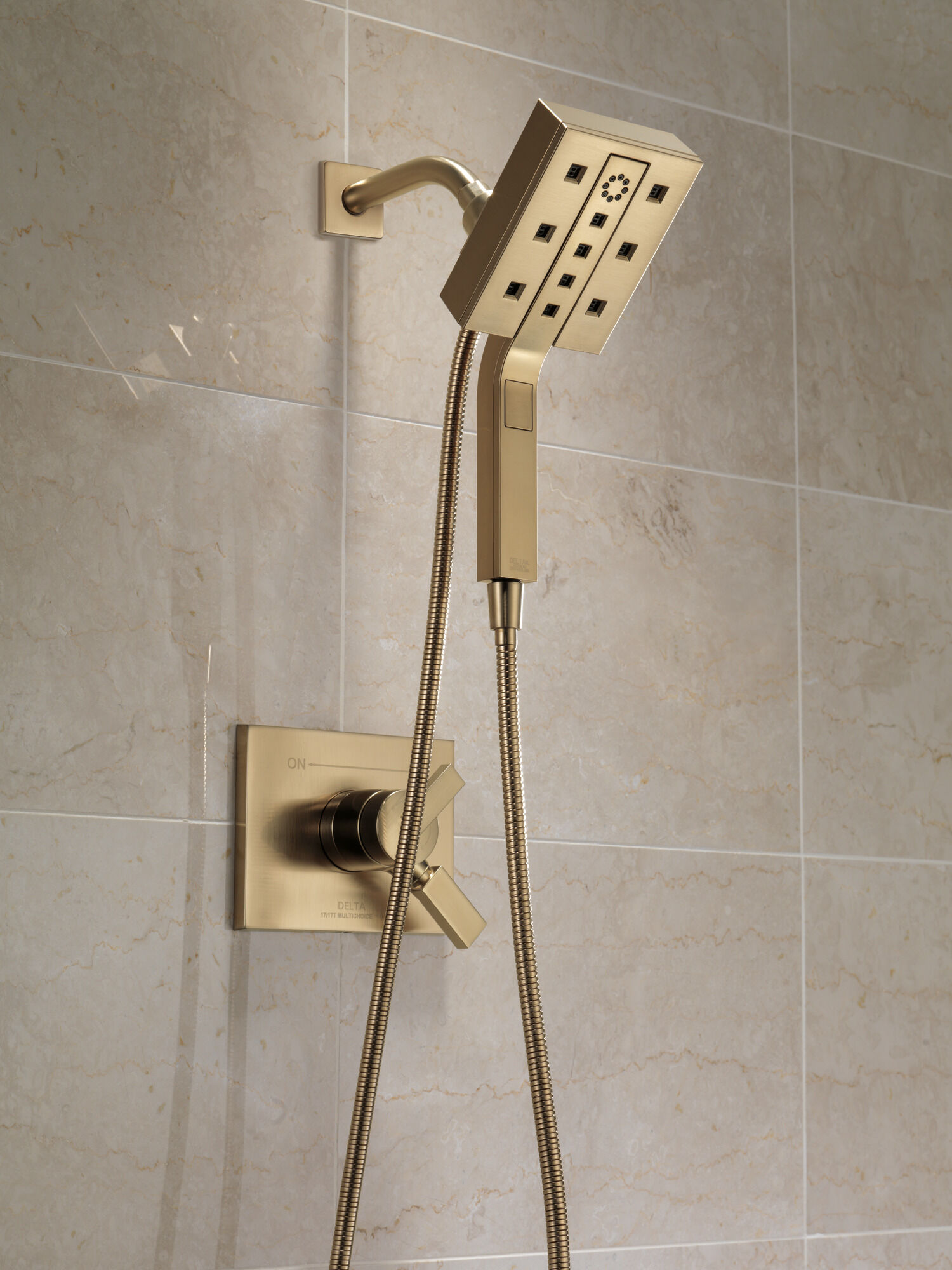 T17053-CZ Облицовка только для клапана Monitor® серии 17 Delta Faucet Vero Шампанское бронза - Вид №22