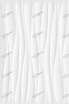 Карнавал в Венеции белый волна 20х30 Kerama Marazzi sun-id-325881