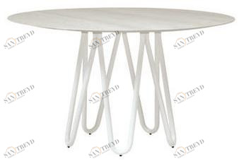 Casamania & Horm Круглый стол из металла и дуба Meduse sun-id-1388670