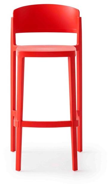 GABER Высокий деревянный табурет со спинкой Abuela sun-id-1355183 - Вид №6