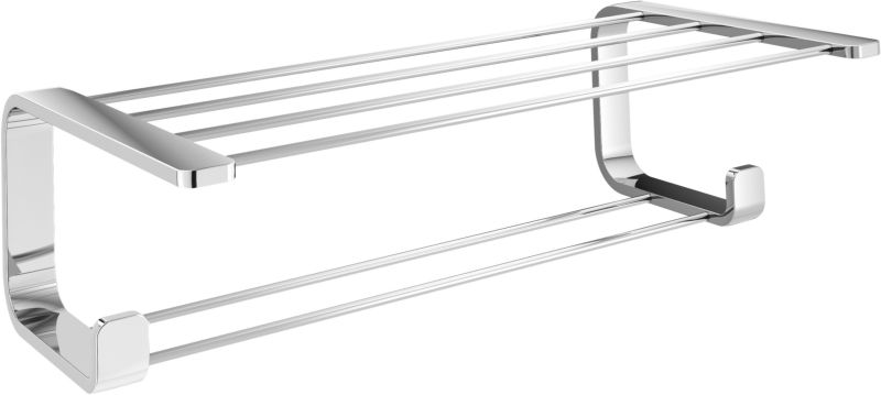 3235(13) Gedy Outline, полка для полотенец, цвет хром