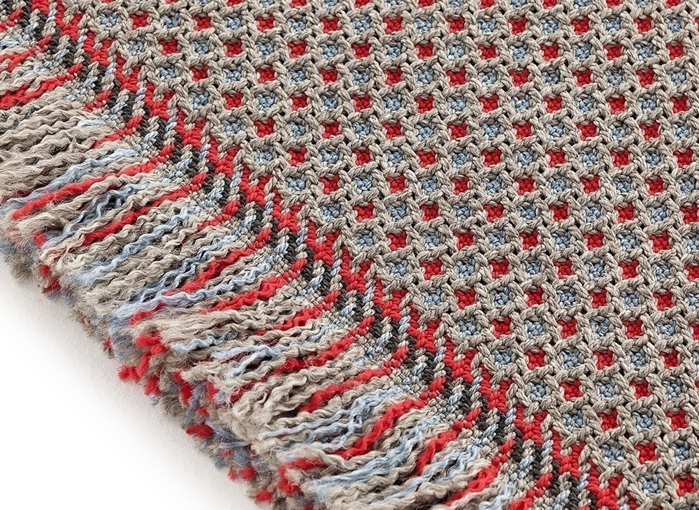 100041 Ковер GL Gofre blue 180x240 см GAN Garden Layers