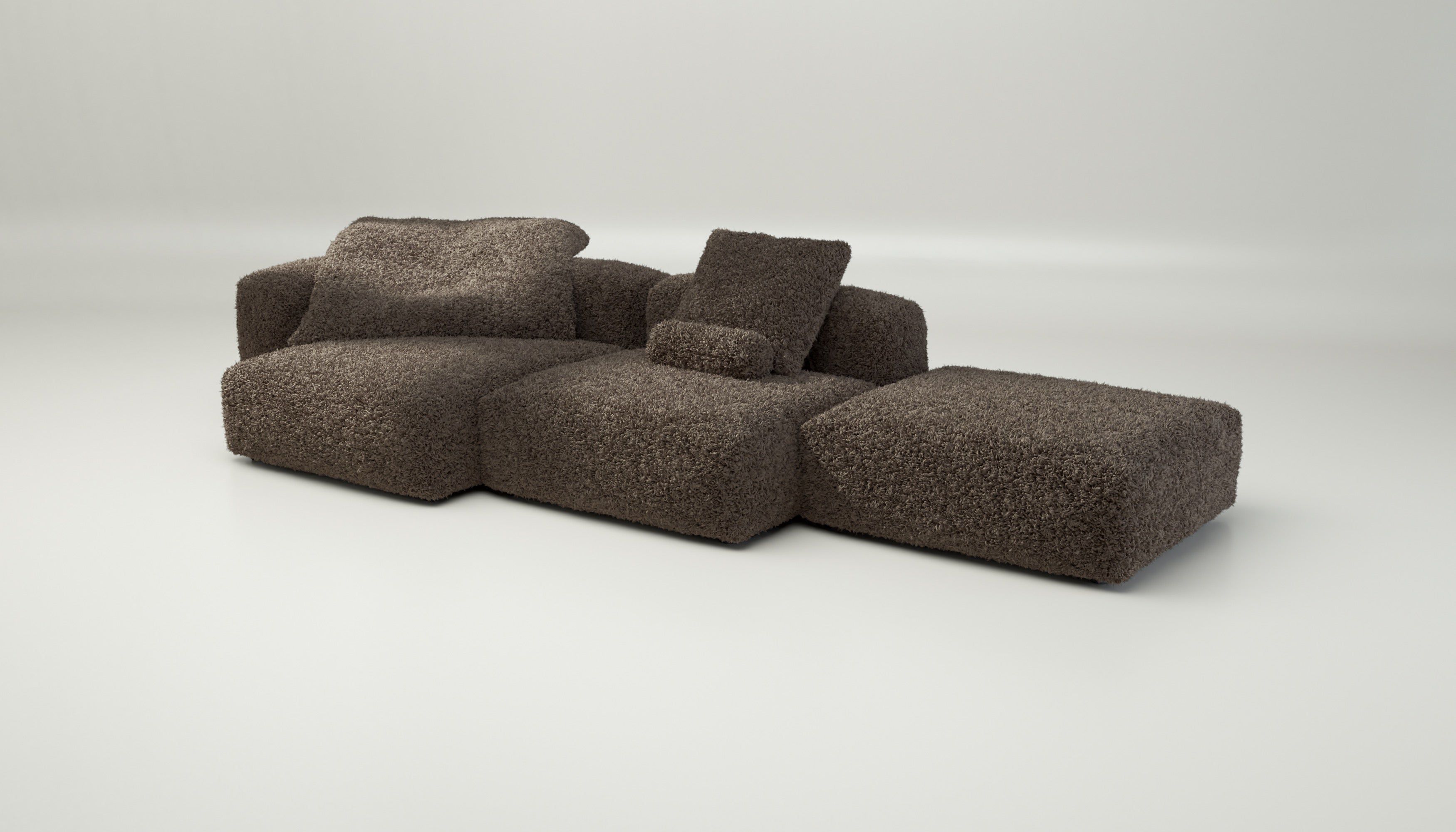 Модульный диван с полуостровом vetsak Doodle ARCH-00034311 - Вид №5