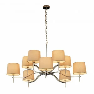 Подвесная люстра Divinare 1341/02 LM-10 DIVINARE ДИЗАЙНЕРСКИЕ 108092 Бежевый