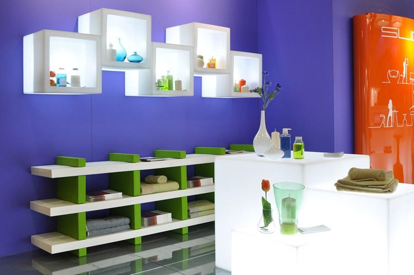 SLIDE Полиэтиленовая витрина / настенный блок sun-id-1458913 - Вид №8