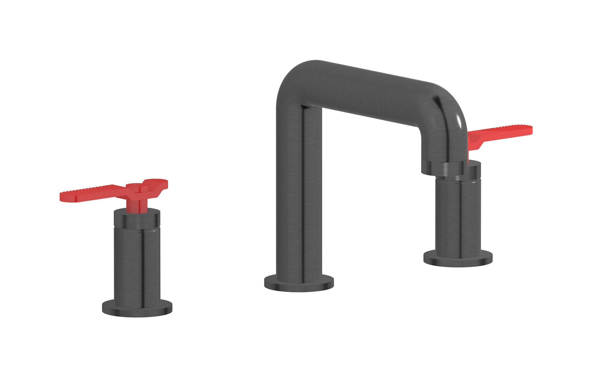 Смеситель для раковины с 3 отверстиями для пола с автоматическим сливом IB Bold ARCH-00132143 - Вид №2