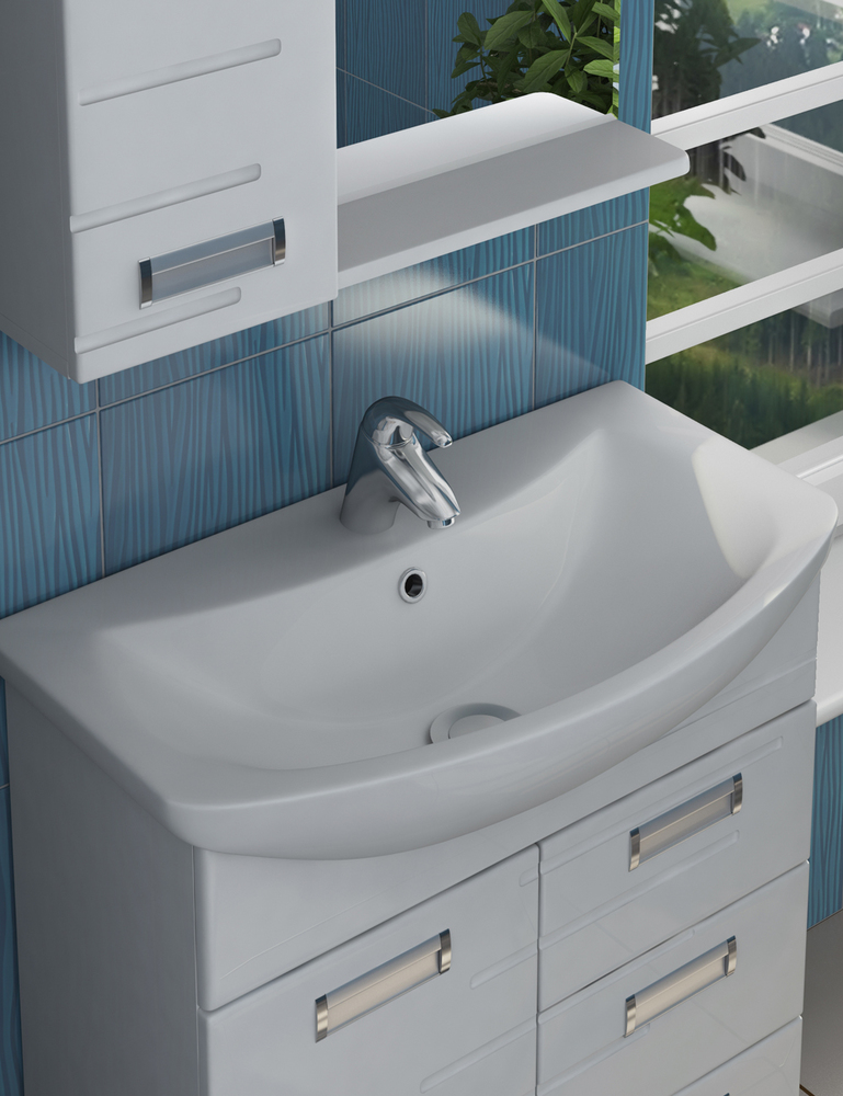 Тумба Diana-3 720 (Балтика)720⨉450⨉830 мм белый Santreyd sun-id-665138 - Вид №2