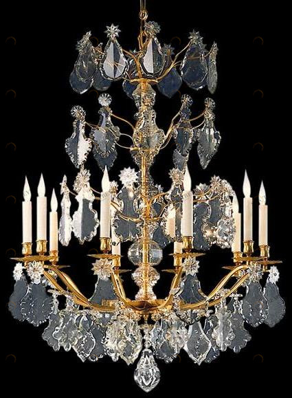 Tisserant Люстра из бронзы Cristallo di boemia sun-id-1437318