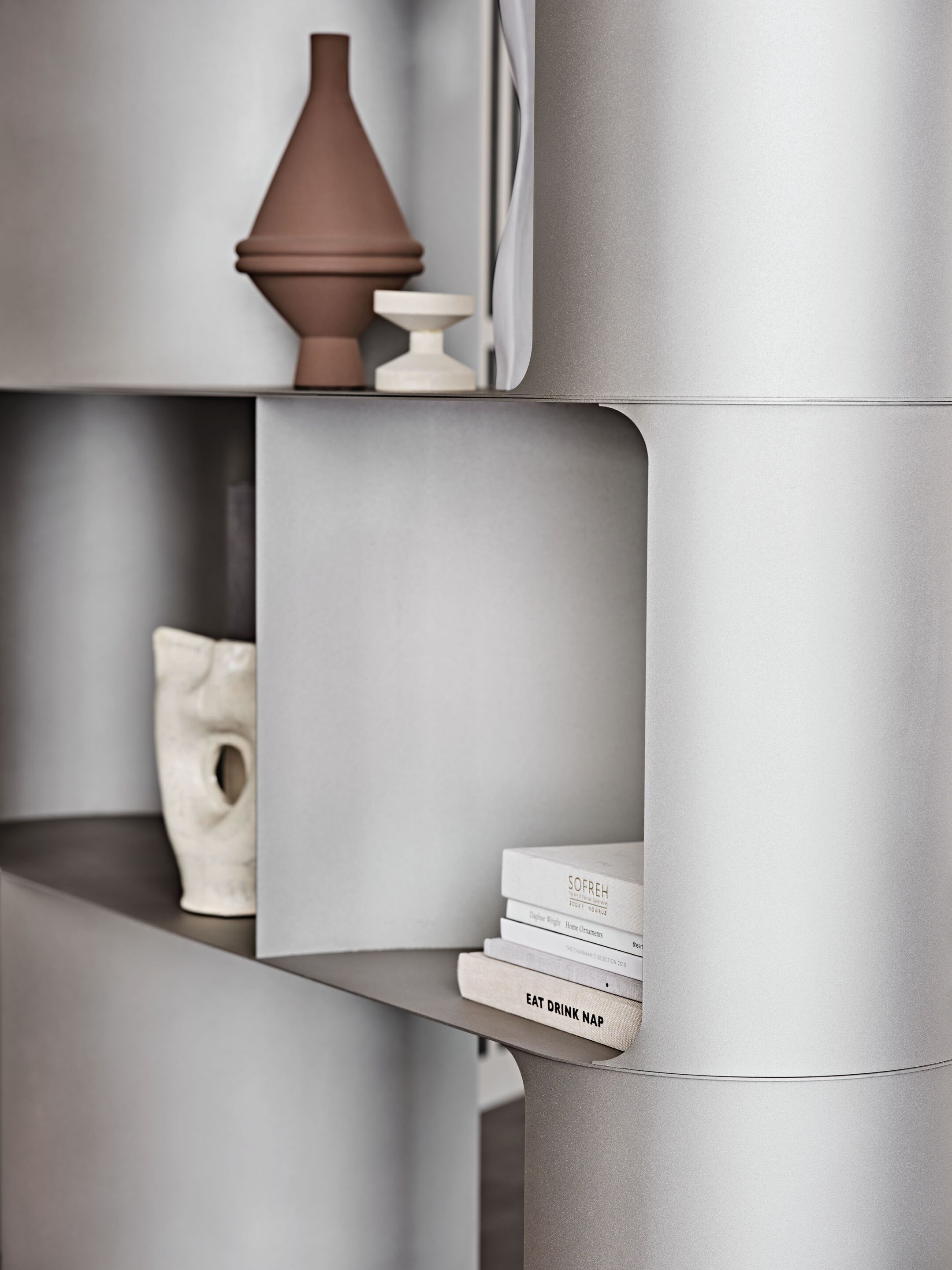 Двухсторонний книжный шкаф Cattelan italia FULHAM ARCH-00112741 - Вид №10