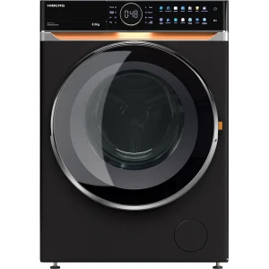 91938078 Стиральная машина Hiberg I-ddq10 - 814 b 60x85x60 см 8 кг цвет черный матовый STLM-1548694